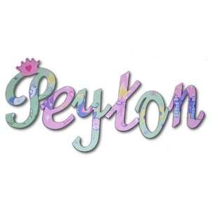 Fairytale Peyton Hand Painted Wall Letters
