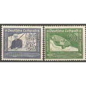   Postage Stamp Germany Count Zeppelin Scott AP11AP12: Everything Else