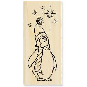    Stampendous Wood Handle Stamp, Penguin Star Arts, Crafts & Sewing