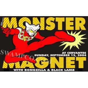  Monster Magnet Denver Concert Poster KUHN UNCUT