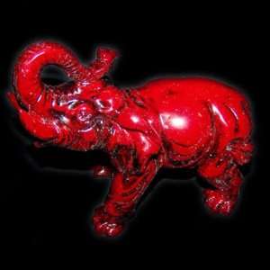  Redstone Elephant Figurine 