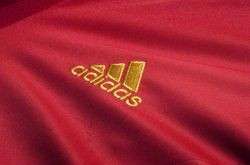 adidas Spain Euro 2012 Home Soccer Jersey Brand New Red  