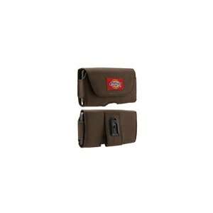  Dickies Brown Tool Bag Rugged Horizontal Pouch with 3 Belt 