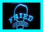 i193 b OPEN Fried Chicken Fast Food Shop NEW Light Sign