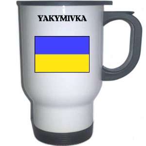 Ukraine   YAKYMIVKA White Stainless Steel Mug