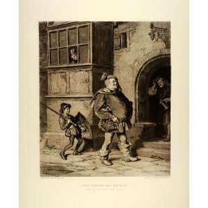  John Falstaff Page Henry IV Shakespeare Character Theatre Play 