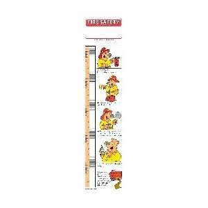    0025    FIRE SAFETY CHILDRENS GROWTH CHART: Home & Kitchen