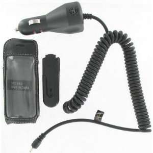   Starter Kit   Leather Case & Car Charger for Nokia 2135 Electronics
