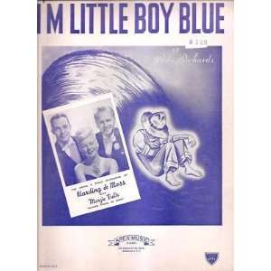    Sheet Music Im Little Boy Blue Harding And Mass 31 