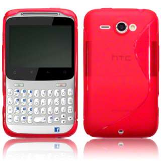 Shape Gel Case Skin Cover Protector For HTC Cha Cha  