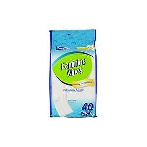  Feminine Wipes   Refreshes & Soothes, 40 wipes,(Coralite 
