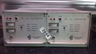   Conversion Products DC 24/48 10 DC   DC Converter   DUAL System  