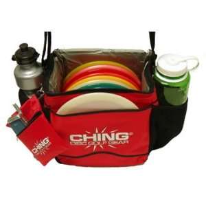  Ching Cooler Disc Golf Bag   Red: Sports & Outdoors