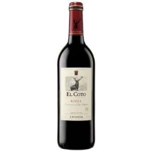  2007 El Coto De Rioja Crianza 750ml Grocery & Gourmet 