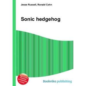  Sonic hedgehog Ronald Cohn Jesse Russell Books