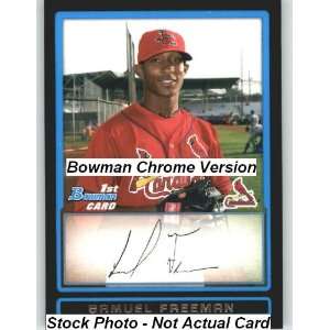  2009 Bowman Chrome Prospects #BCP14 Samuel Freeman   St 