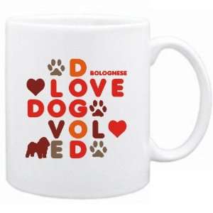  New  Bolognese / Love Dog   Mug Dog
