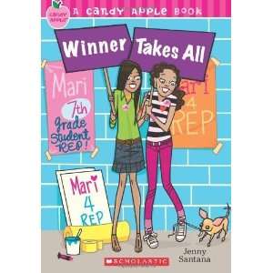    Candy Apple #28 Winner Takes All [Paperback] Jenny Santana Books