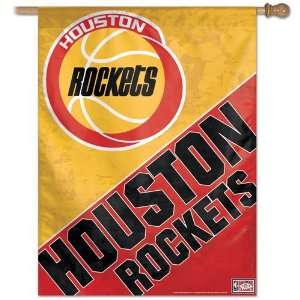  NBA Houston Rockets Flag   Vintage Style Sports 
