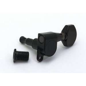  Gotoh Mini Tuning Keys Schaller Style 6 inline Black 