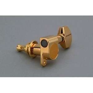    Gotoh Mini Tuning Keys 3x3 Schaller Style Gold Musical Instruments