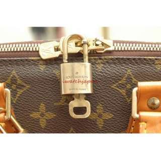 Authentic Louis Vuitton Monogram Alma w/Shoulder Strap Handbag 