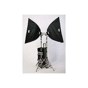   Stands, 36 x 36 Soft Boxes & Wheeled Carry Case.: Camera & Photo
