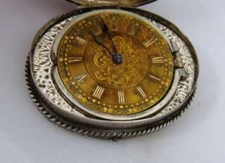   &Enamel&silver table watch by J.H.Smithers for Russian market  
