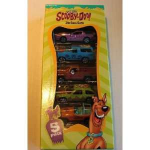  Scooby DOO and Shaggy 5 Pack of Die Cast Cars Toys 