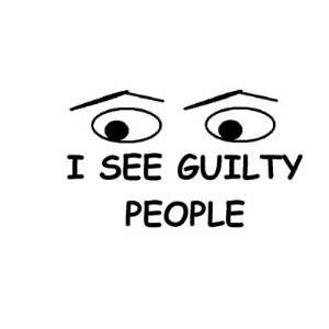 I see guilty people Mug