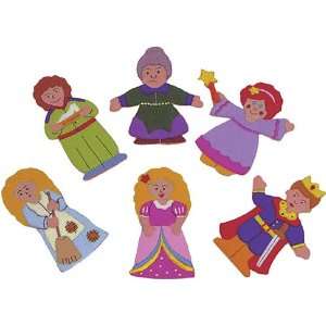  Cinderella Felt Finger Puppet Set (5 Finger Puppets): Toys 