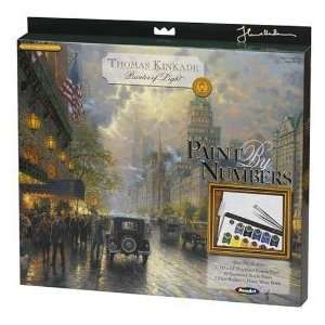 Thomas Kinkade Paint By Number   New York, Fifth Avenue:  