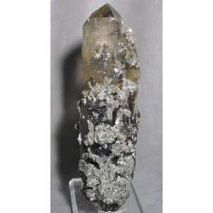  Citrine Natural Crystal with Lepidolite Brazil