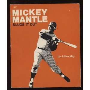   Mantle Slugs It Out Paperback Book   MLB Books