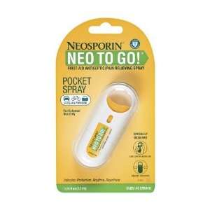 Neosporin Neo To Go! Antiseptic Pain Relieving Spray 0.26oz (Pack of 