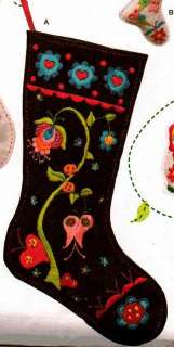Christmas Stockings & Ornaments Embroidery Crewel Victorian SEWING 
