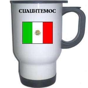  Mexico   CUAUHTEMOC White Stainless Steel Mug 