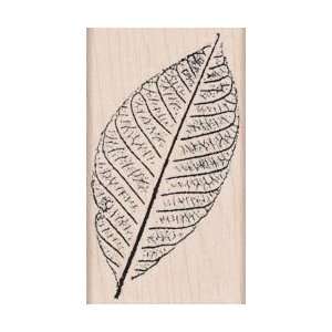    Hero Arts Mounted Rubber Stamps Hand Pressed Leaf: Home & Kitchen