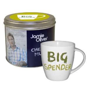   Jamie Oliver Cheeky Mug   Big Spender   In Gift Tin