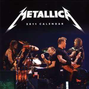  Metallica 2011 Standard Wall Calendar
