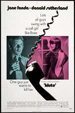 Klute 1971 Original Movie Poster   Jane Fonda  