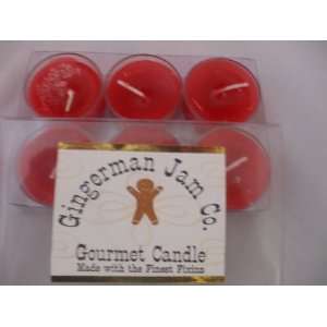  Cherry Cobbler Beeswax Blend Candle Tealights 6 Pck