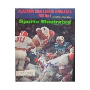   Musso autographed Sports Illustrated Magazine (Alabama) Sports