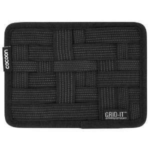  Cocoon CPG4BK GRID IT Organizer, 7 x 5 Inch, Black 