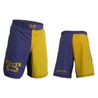 MMA SHORTS PURPLE AND GOLD REVERSAL CLEARANCE  