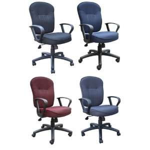  Boss B1572 Fabric Task Chair With Loop Arms: Office 