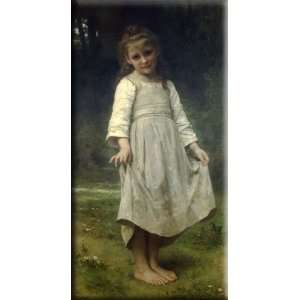  The curtsey 8x16 Streched Canvas Art by Bouguereau 