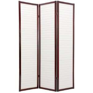 Furniture SSCMSRP Rosewood X Rice Paper Shoji Room Divider in Rosewood 