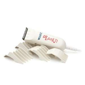 Wahl Peanut Professional Clipper Trimmer w/ 4 Gaurds 8685 (Color White 
