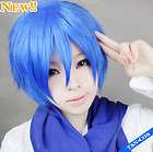2012 home KAITO brother navy blue turned Alice COS wig